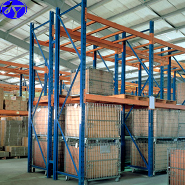 JIAYUAN Warehouse Rack Heavy Duty Shelf Heavy Duty Pallet Steel with Decking Panel Power Coating or Zinc 2 Years Q235B Steel