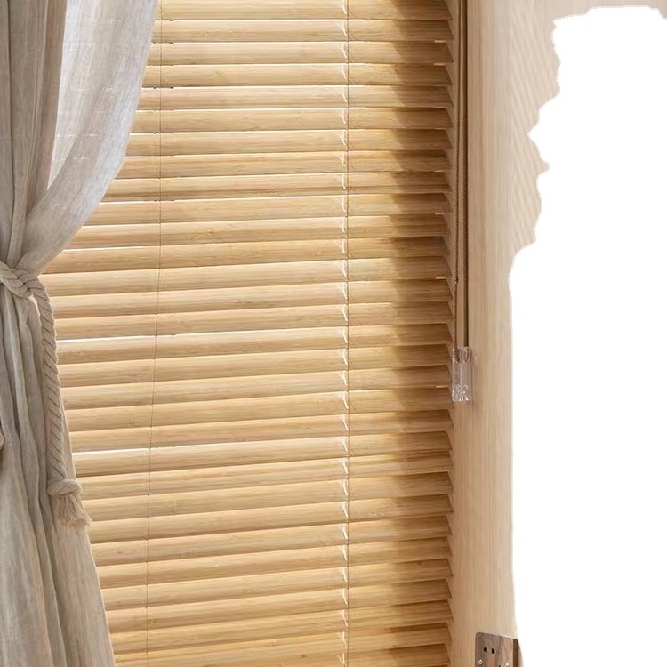 New Wood Venetian Blinds For Windows Faux Wooden Timber Blinds Cutting Machine Wood Blinds