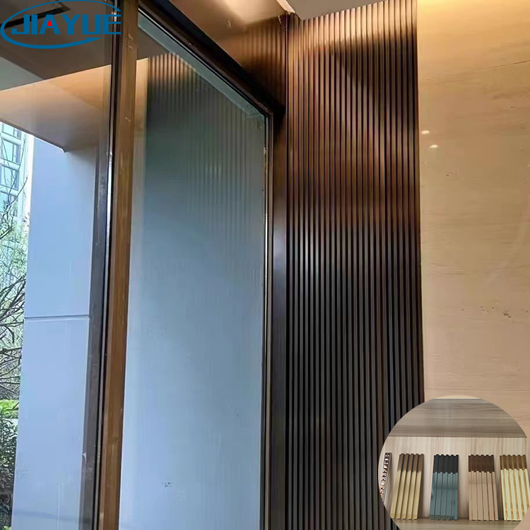 3D Metal Stainless Steel Great Wall panels Cladding Lift TV Decorative Interior Designs Decorative Walls Facade Fluted Panels