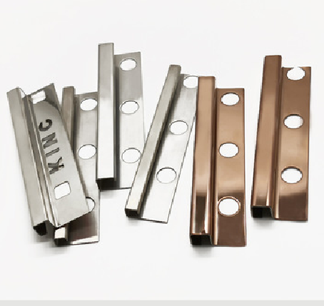 Building Material Metal Stainless Steel Trim Round Ceramic Corners Profiles For Outside Corner Tile Edge