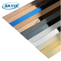 Stainless Steel Decoration Flat Profiles Brass Inlay Porcelain Tile Floor Tile Trim Tiles From China