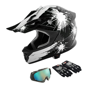 With high quality wholesale Dot Youth & Kids Motorcycle Off-Road Helmet Full Face Motocross Street Dirt Bike BMX MX ATV