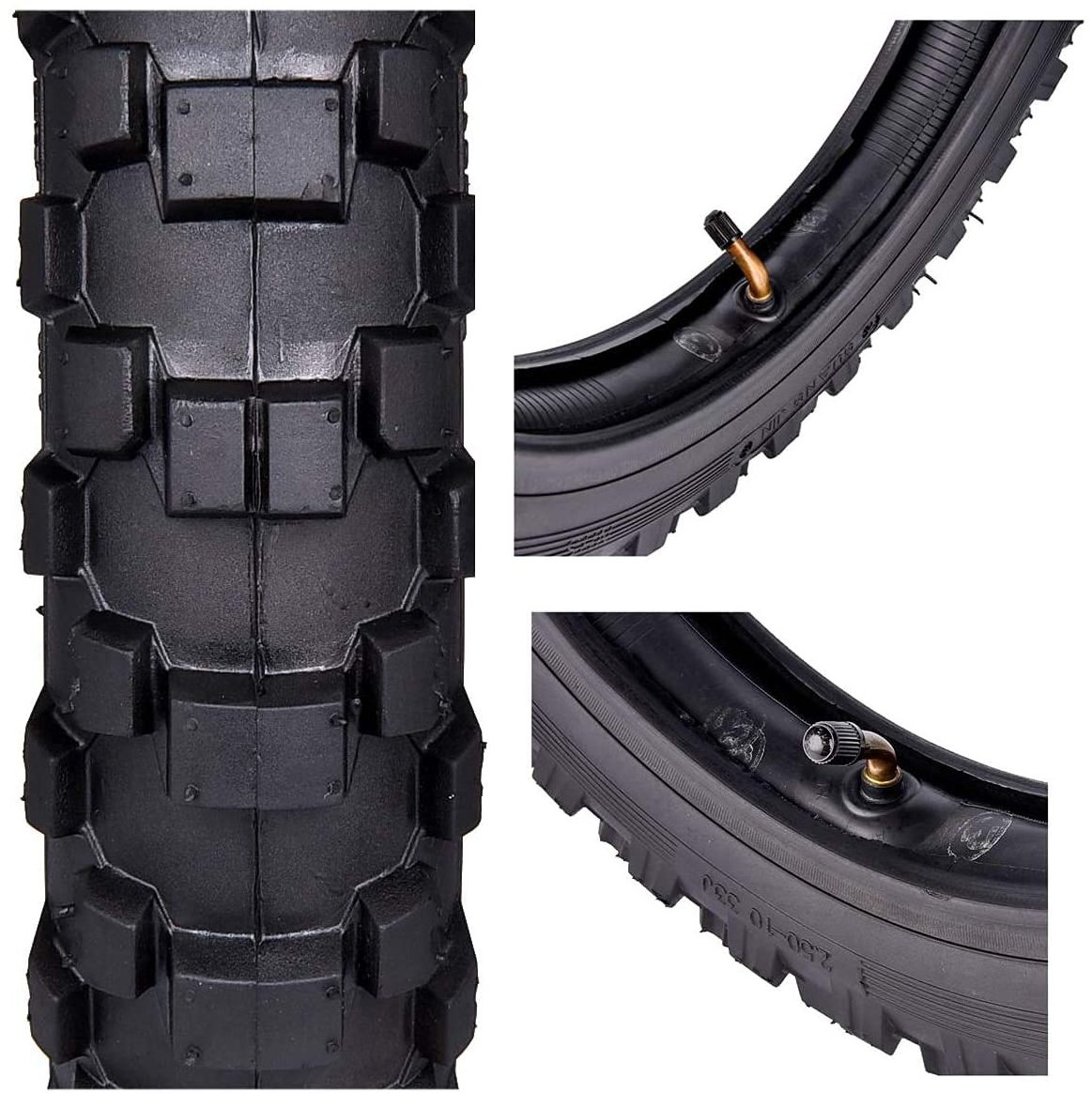 High Quality 2.50x10 Tires 33L 2.5-10 Inner Tubes Replace 10 In Rim Off Road Motorcycle Dirt Bike PW50