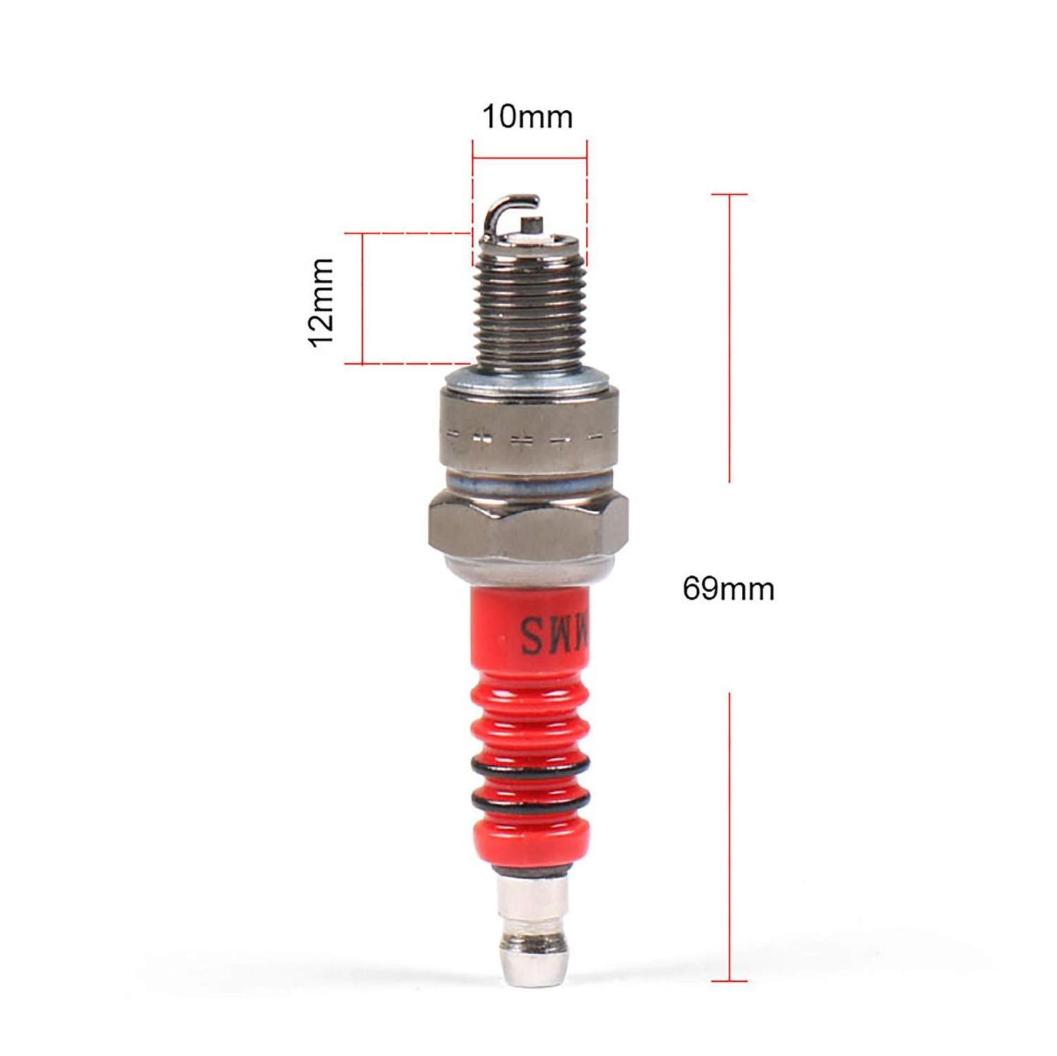 Wholesale Engine Parts Engine Plug Spark Plugs For GY6 50 cc 70cc 90 cc 110cc 125 cc 150cc Motorcycle Moped ATV Scooter