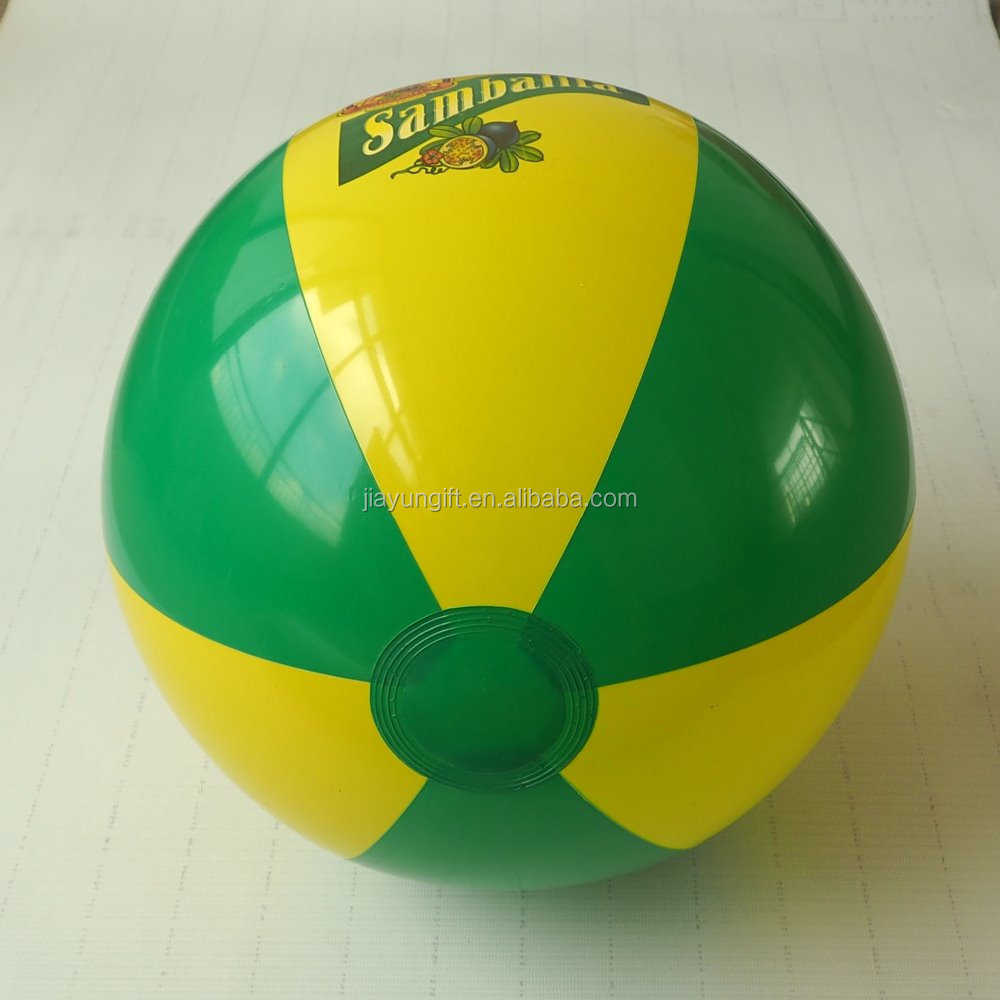 inflatable water ball with machine offset logo printing