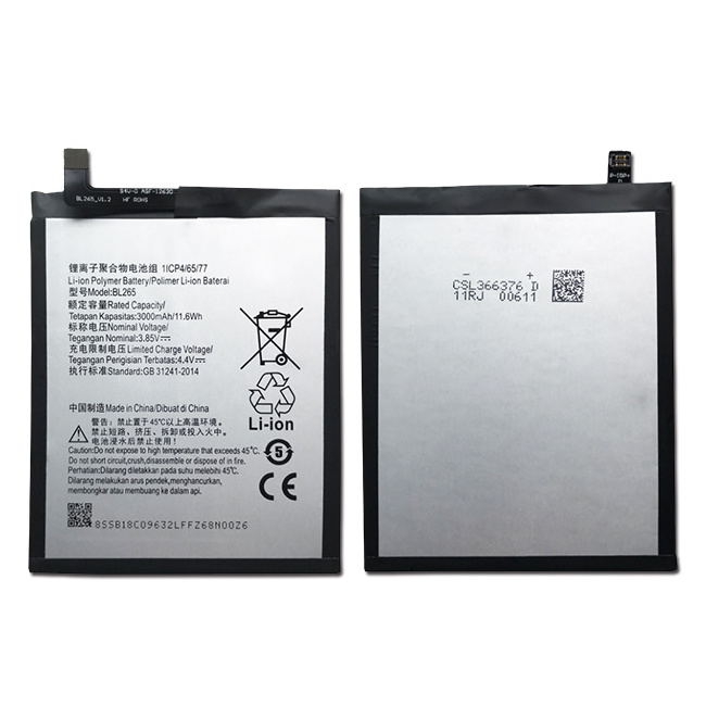 Original 3000mAh For Motorola Moto M XT1662 XT1663 BL265 Battery