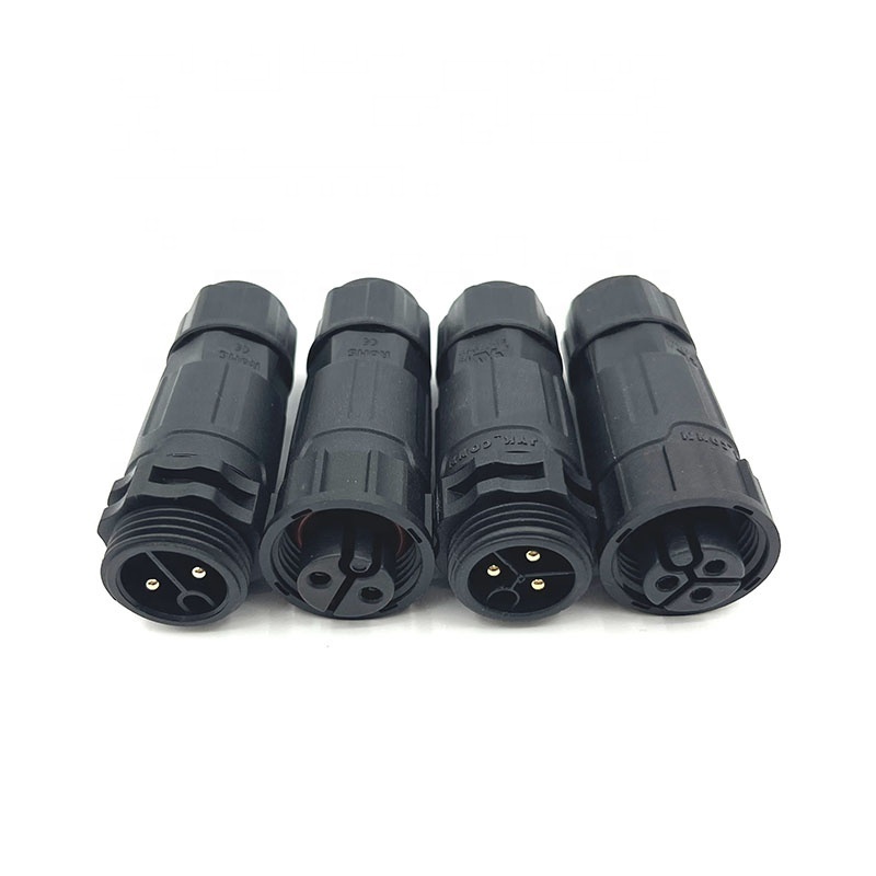 5 PIN Connector Waterproof Battery Cable Power Connectors Plugs