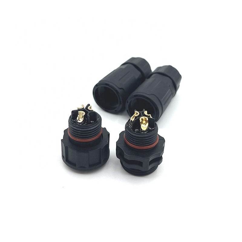 5 PIN Connector Waterproof Battery Cable Power Connectors Plugs