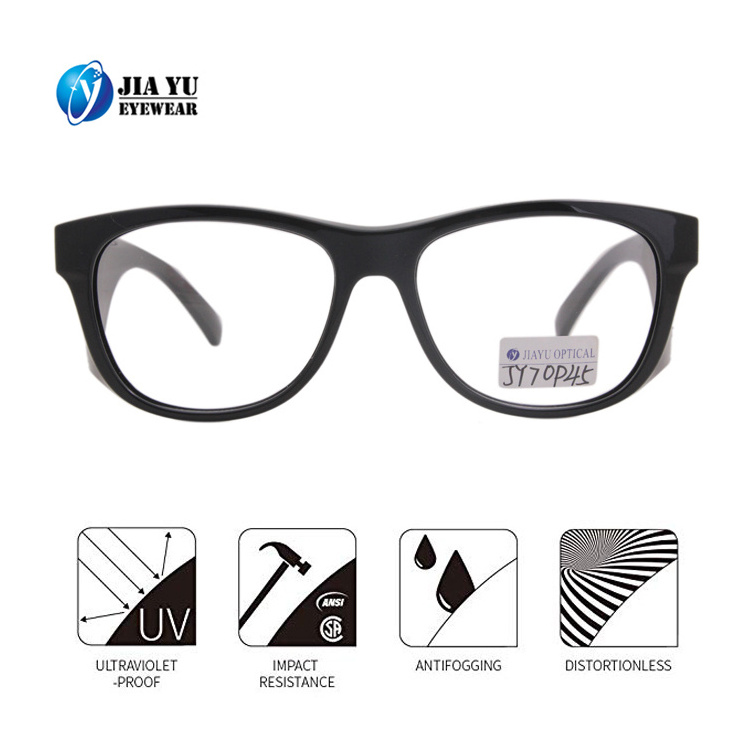 Clear Polycarbonate Prescription Eyewear UV Protective Anti-fog Private Lab Safety Glasses