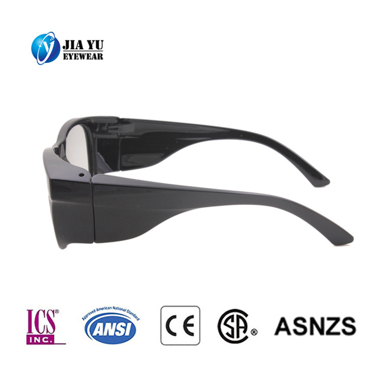 Clear Polycarbonate Prescription Eyewear UV Protective Anti-fog Private Lab Safety Glasses