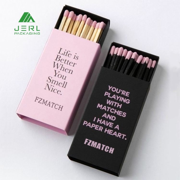 Custom Small Empty Match Box Packages Machbox Packaging Match Packaging Box for Matches