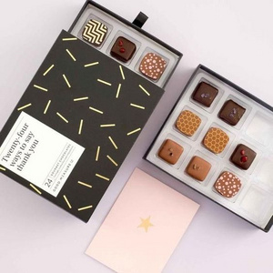 Luxury Paper Empty Strawberry Gift Box Sweet Macaron Bonbon Chocolate Packaging Box For Chocolate