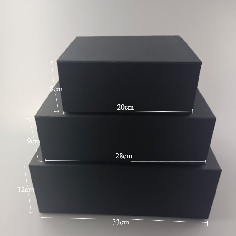 custom black cardboard paper luxury giftboxes mini carton sneaker shoe boot box for boots with logo