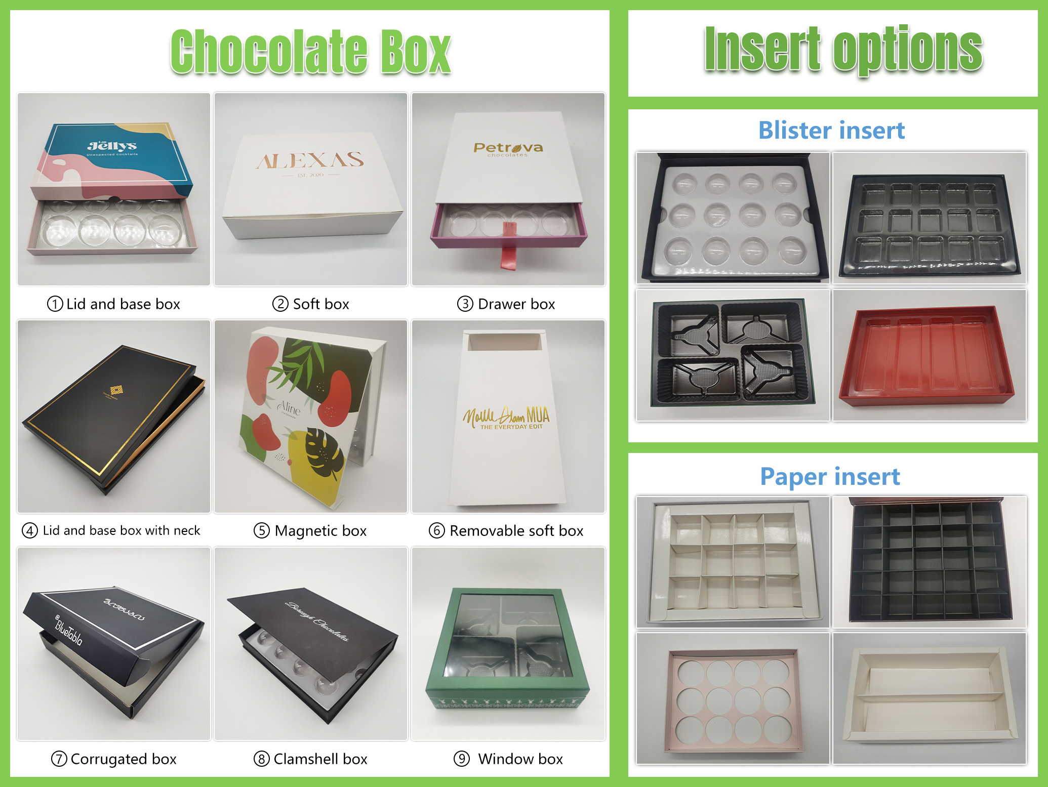 Luxury Paper Empty Strawberry Gift Box Sweet Macaron Bonbon Chocolate Packaging Box For Chocolate