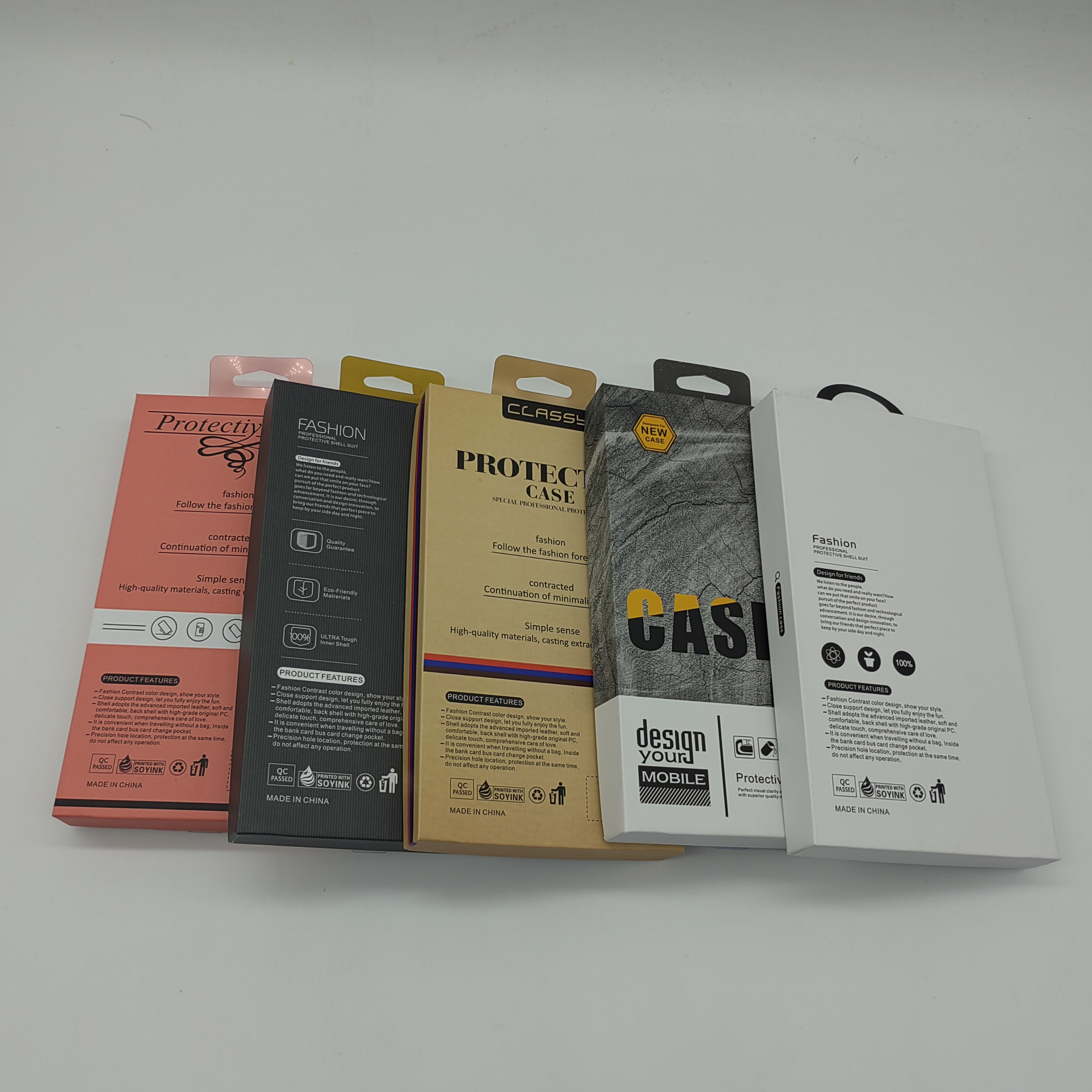 Luxury CellPhone Case Packing Packaging Box Retail Mobile Phone Accessories Cover Phone Case Packaging