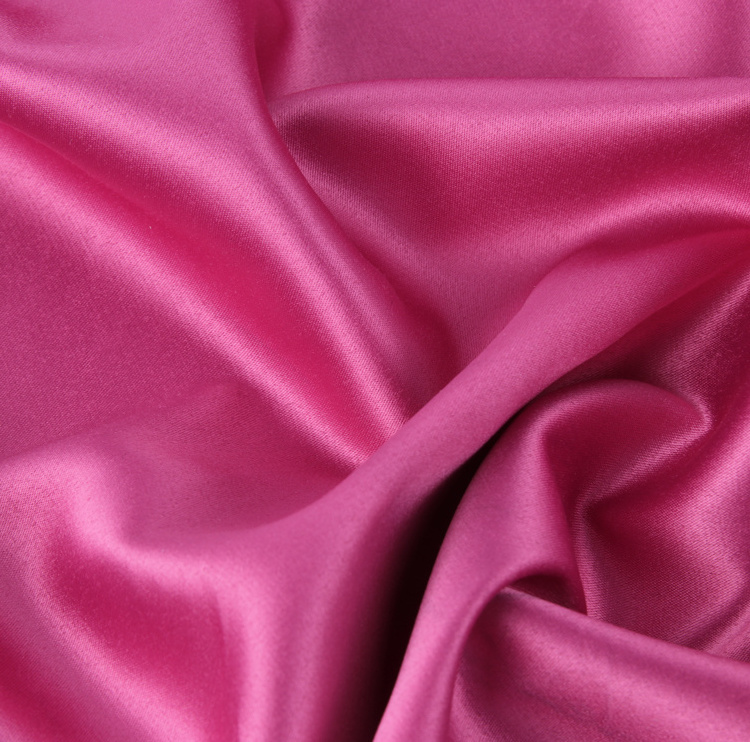 Stretch Satin Textile Matt High Elastic Satin 92 Polyester 8 Spandex French Silk Satin Dress Shirt Sexy Pajama Dress Fabric