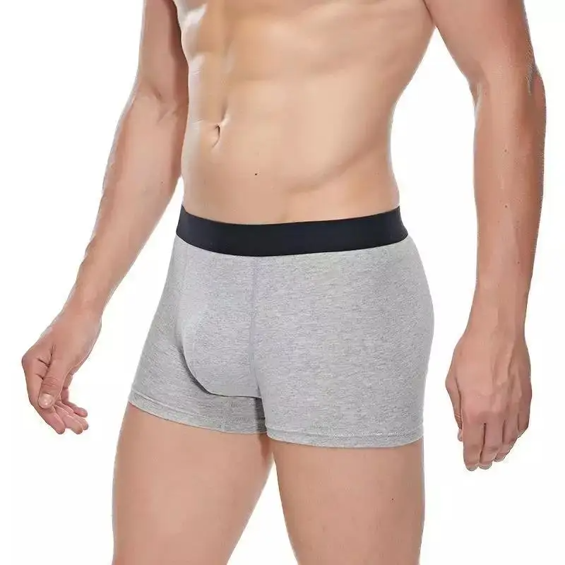 High Quality Custom Seamless Briefs Soft and Comfortable Spandex/Cotton Men's Boxer Shorts Natural Panties Underwear