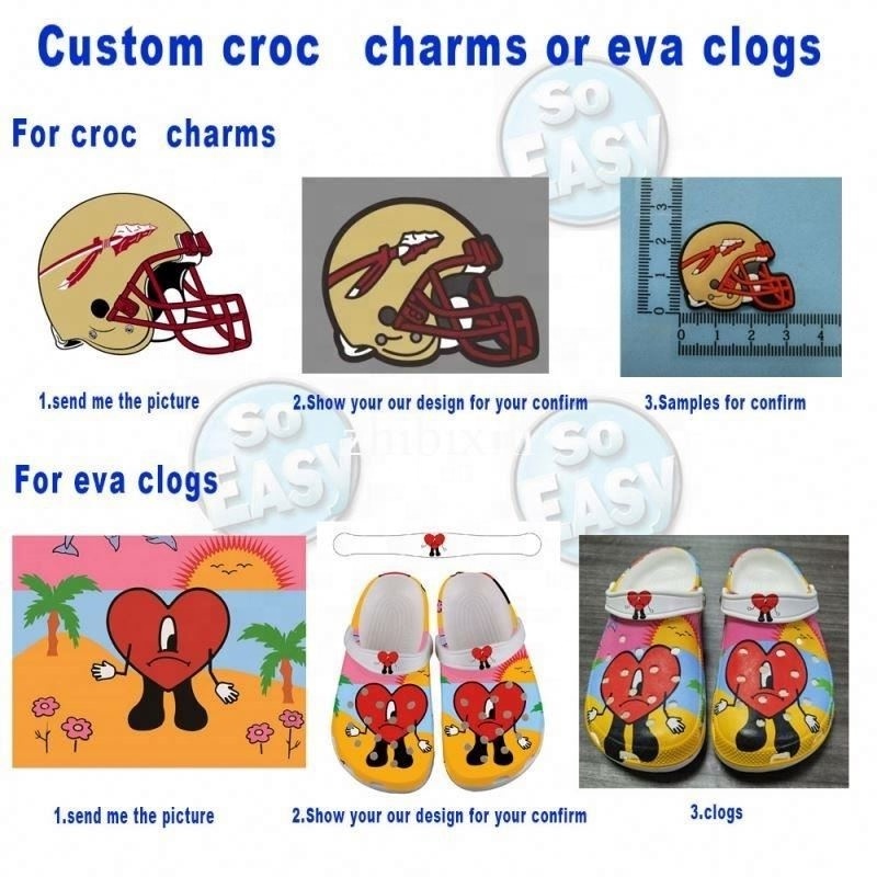 OEM Personalized shoe charms Designer Cartoon Decoration PVC Accessories