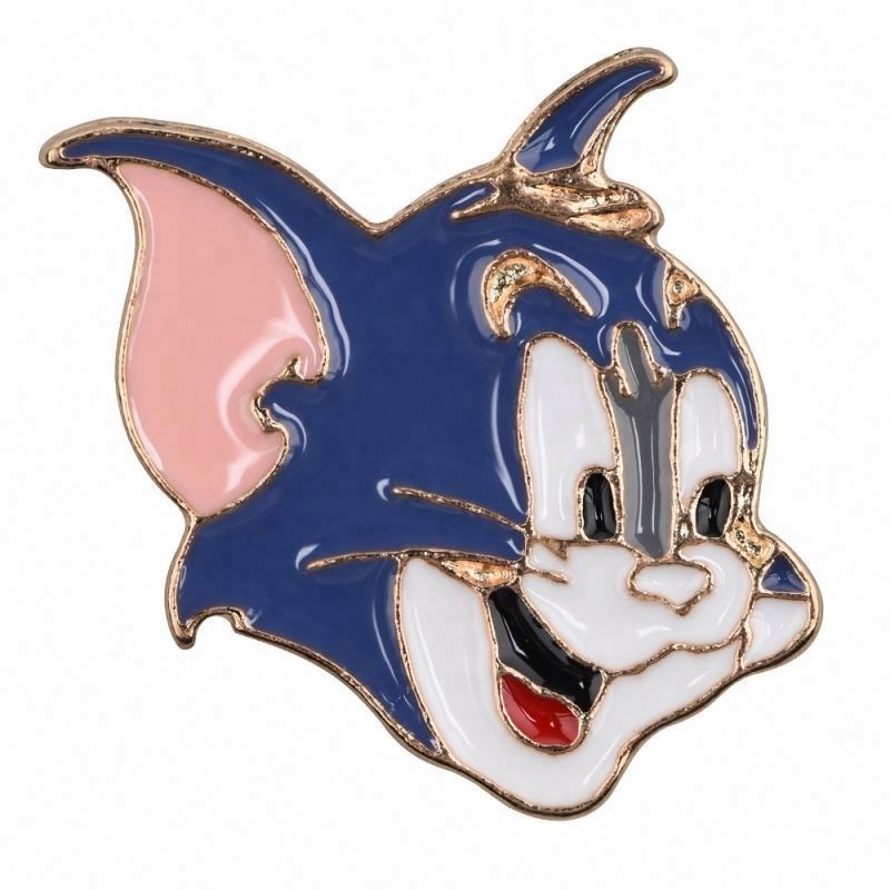 Metal Crafts Manufacturer Direct Sell Pin Cute Cartoon Anime Hard Soft Enamel Custom Bulk Lapel Pins