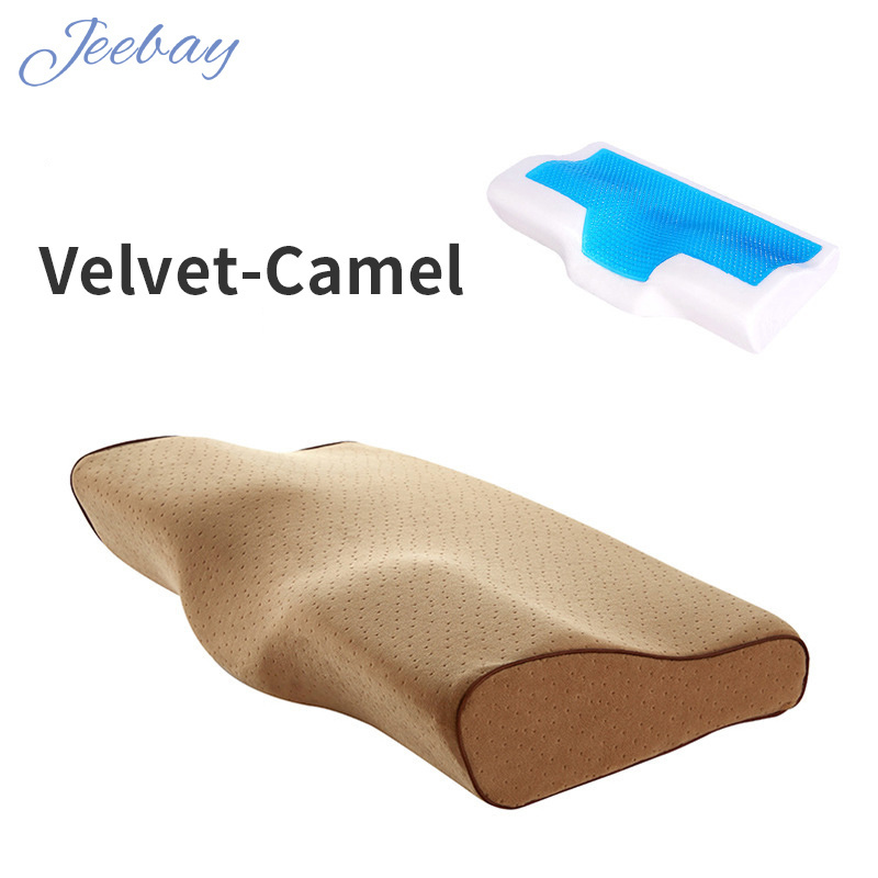 JB Ergonomic High qualities Gel memory foam pillow bedding custom cervical pillow