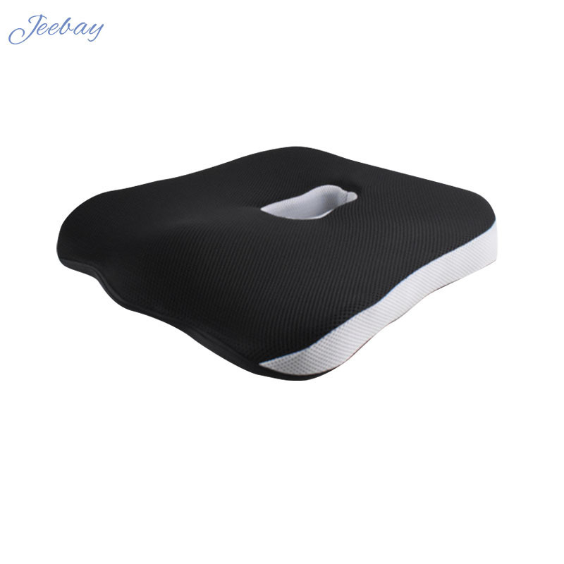 JB Ergonomic orthopedic pillow seat cushion high density memory foam office car seat cushion