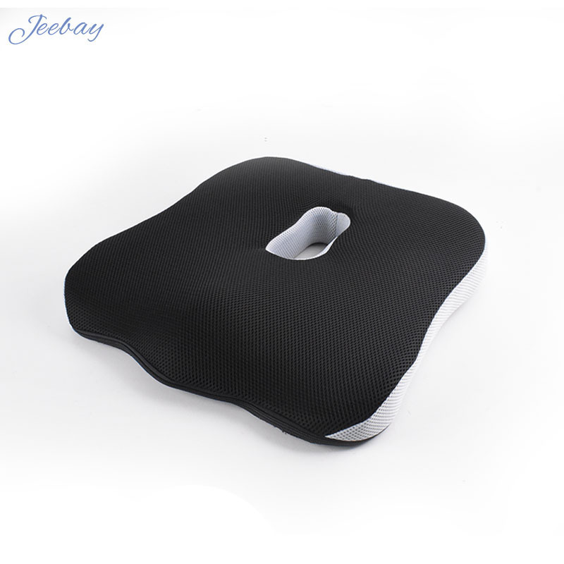 JB Ergonomic orthopedic pillow seat cushion high density memory foam office car seat cushion