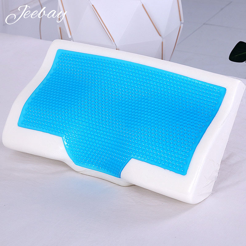 JB Ergonomic High qualities Gel memory foam pillow bedding custom cervical pillow