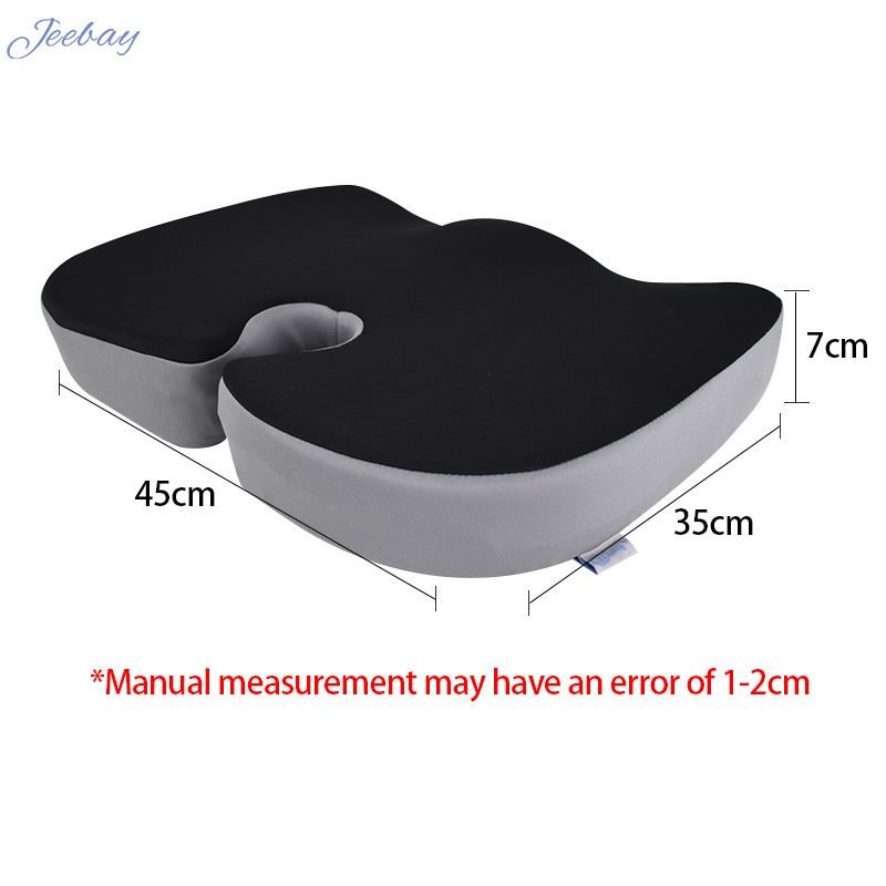 Ergonomic Office Car Seat Cushion Comfortable Zero Gravity Chair with Orthopedic Memory Foam Polyester Material for Relief