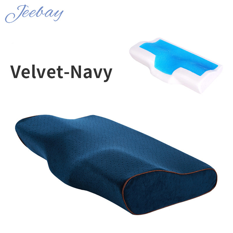 JB Ergonomic High qualities Gel memory foam pillow bedding custom cervical pillow