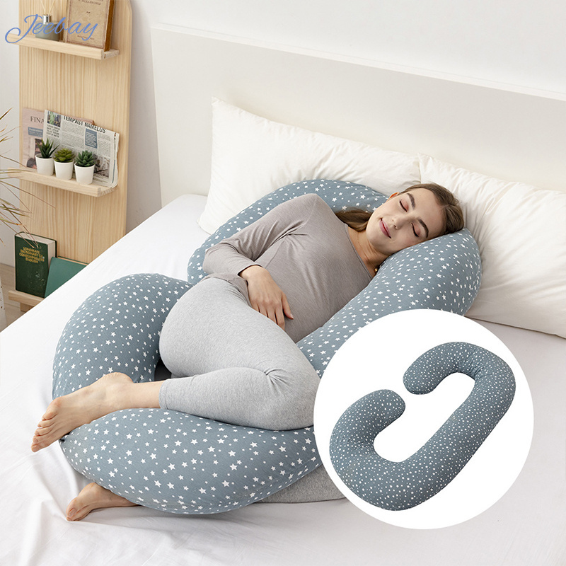 G Shape Large Body Support Pregnancy Women Pillow Maternity Side Sleeper Pillow Lazy People Sofa Multifunctional Belly PIllow