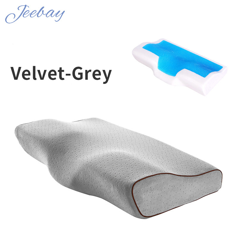 JB Ergonomic High qualities Gel memory foam pillow bedding custom cervical pillow