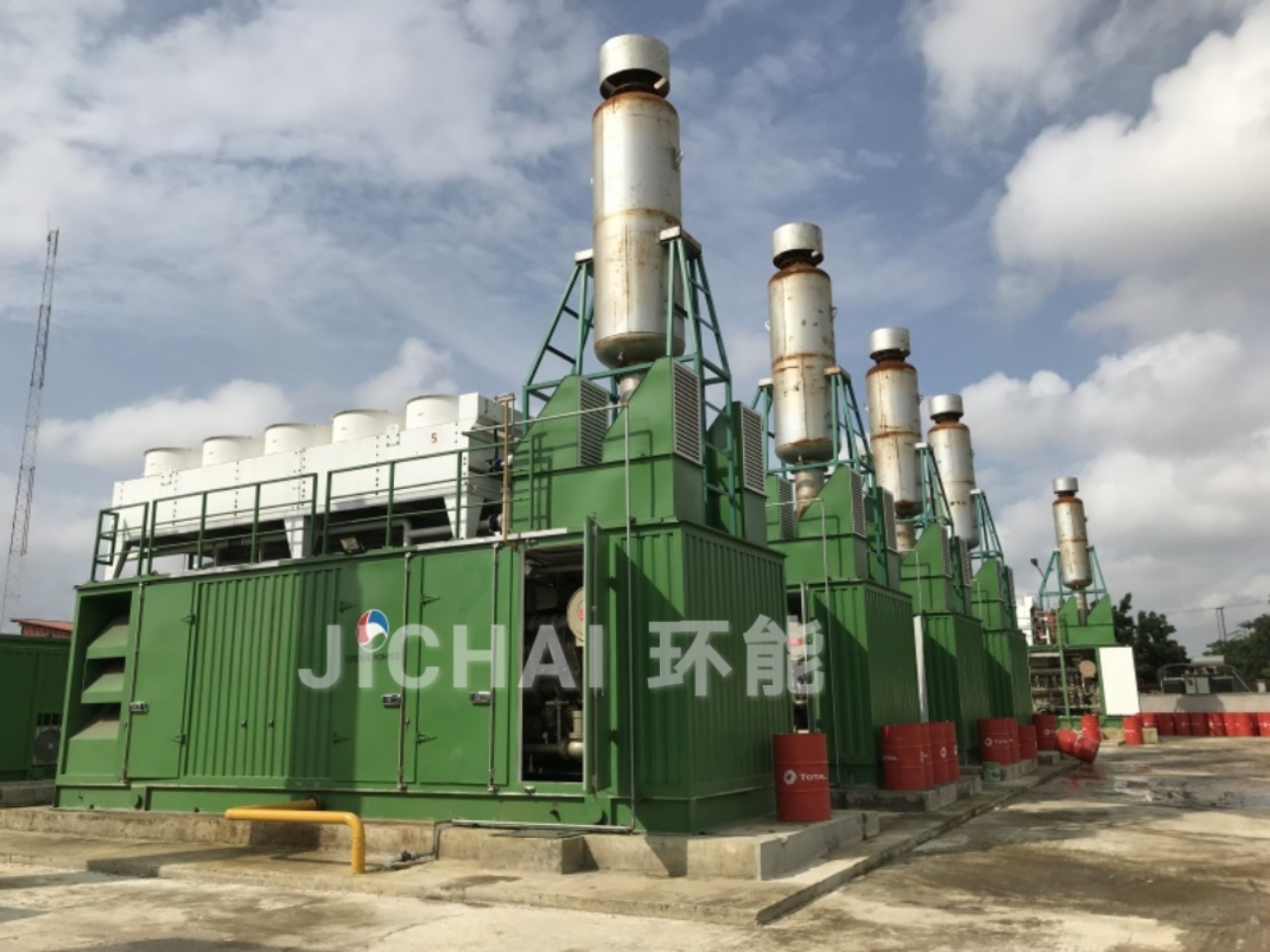 1MW/1000kw Biogas Generator/Natural Gas Generator/Syngas Generator