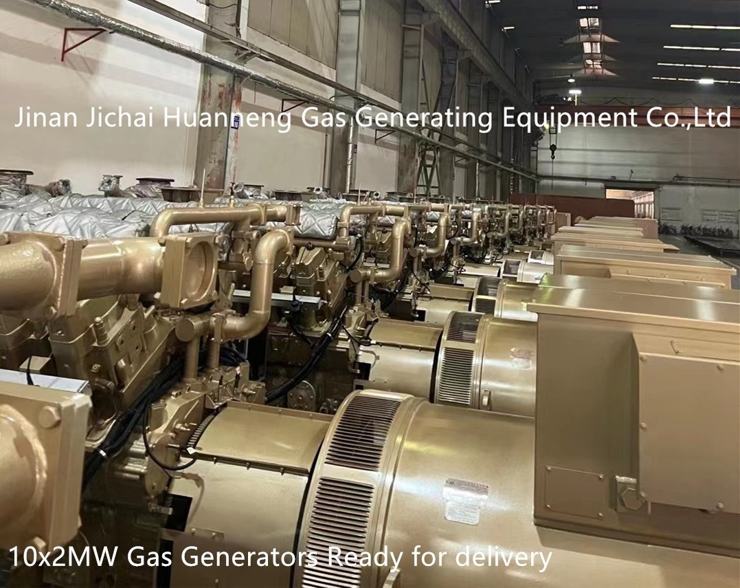 continuous power gas engine generator 1250kVA