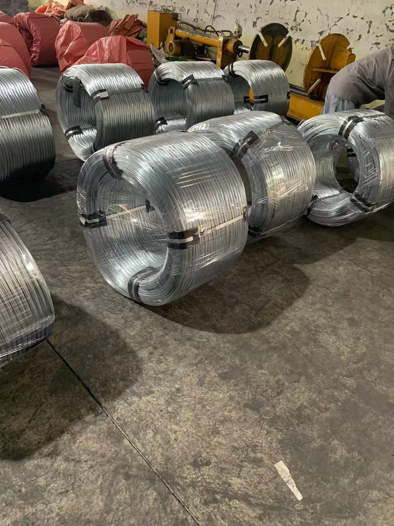 Hot Dipped Galvanized Steel Wire 12/16/18 Gauge Electro Galvanized Gi Iron Binding Wire for Building