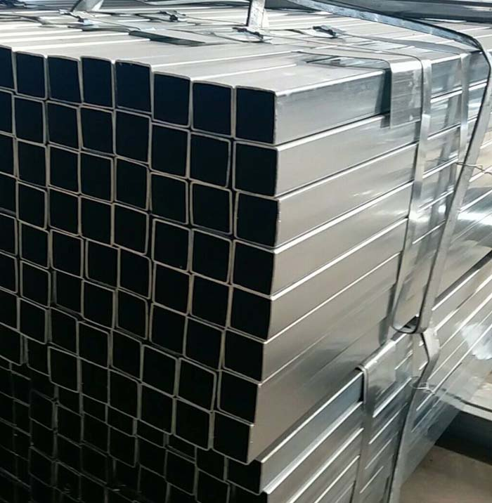 20x40 galvanized rectangular steel tube galvanized square tube 85*85mm 14 gauge 50 x 50 galvanized square steel tubes