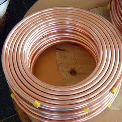 ASTM B280 Pure Copper 99.95% Air Conditioners Flexible Copper Pipe Copper Pancake Coil Tube