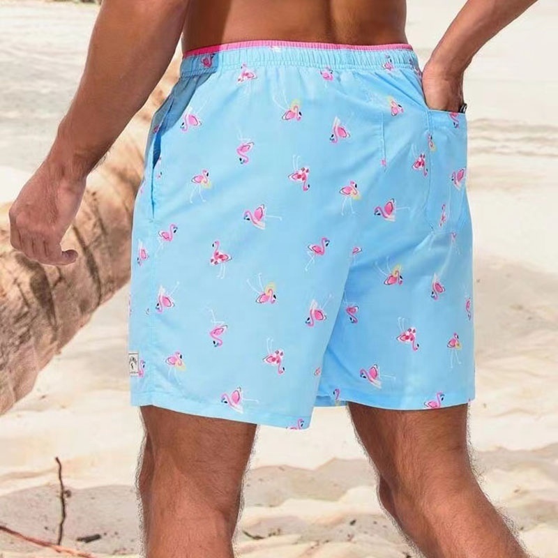 men custom all over print double waisted 2 in 1 polyester 6 inch inseam board football fishing shorts