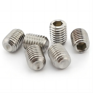 Wholesale hexagon socket stainless steel/steel set screws M3 M4 M5 M6 M8 custom non-standard set bolts