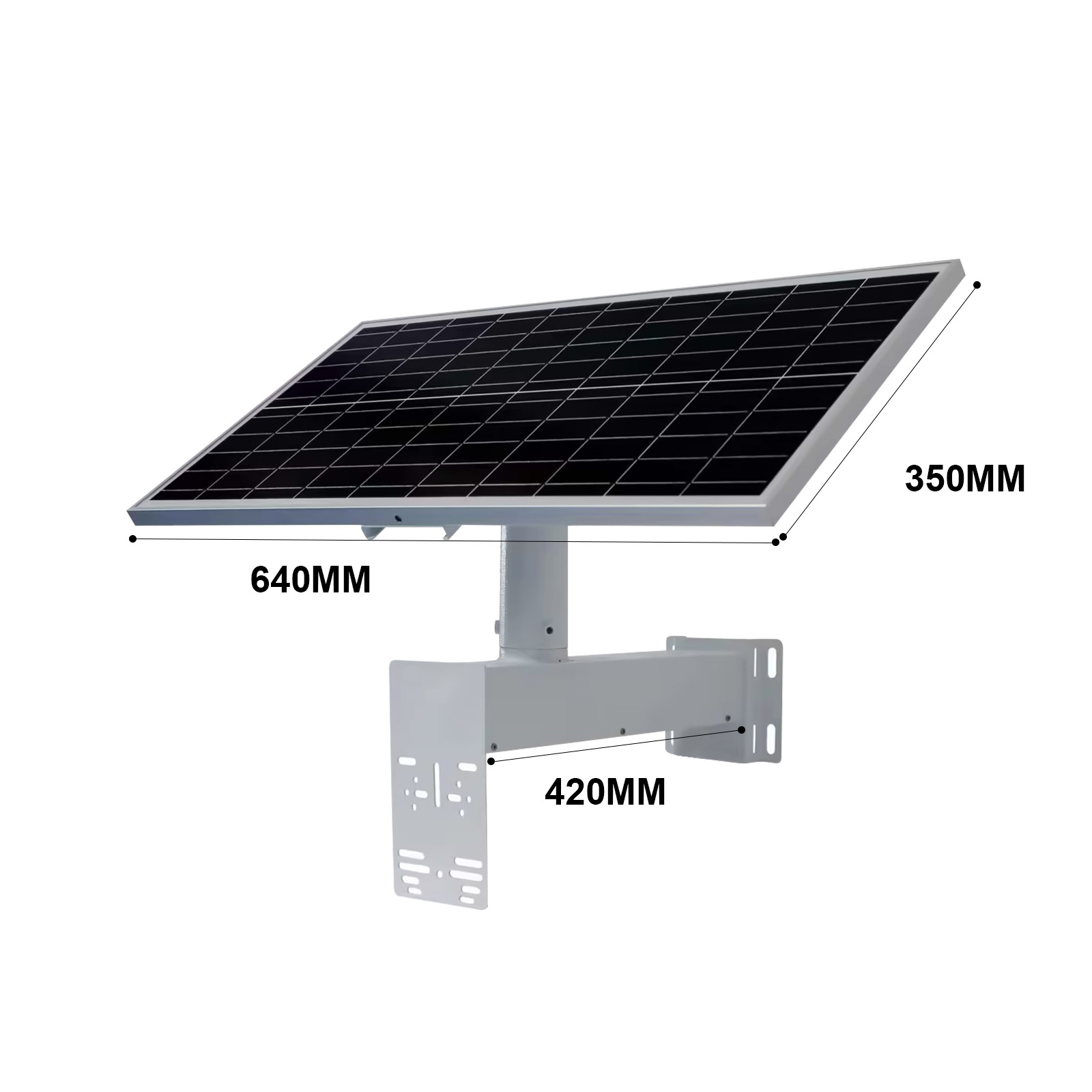 JideTech 60W Solar panel 30AH Battery 4K 8MP 20X All Day Recording Wifi and 4G Sim Card Solar CCTV Camera