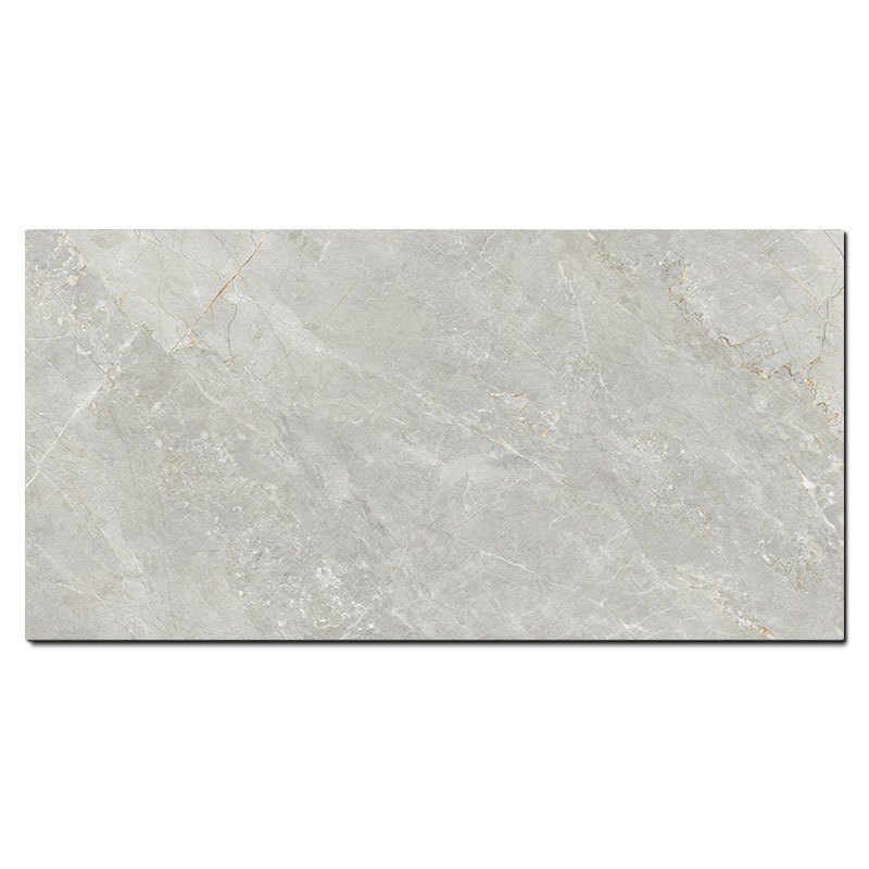 Light Grey Interior Marble Design Polished Glazed Porcelain 60 x 120 cm Floor Tile