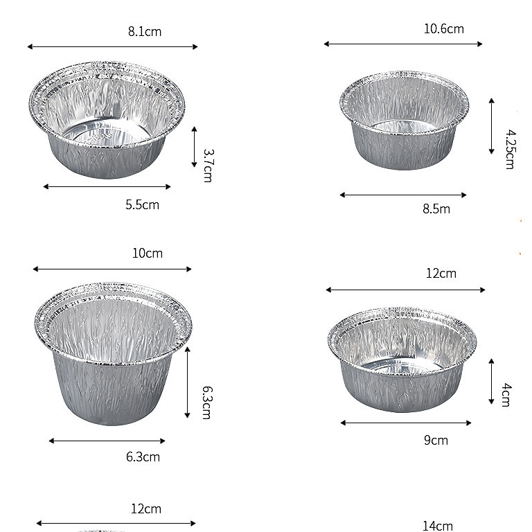 Disposable rectangular food packing Airline aluminum foil container aluminum tray keep warm baking container