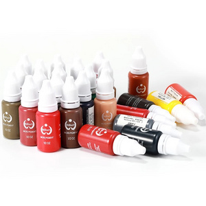 OEM Microblading Pigment Organic Permanent Makeup Permanent Makeup Tattoo Ink Set Kit Microblading Semi Permanent