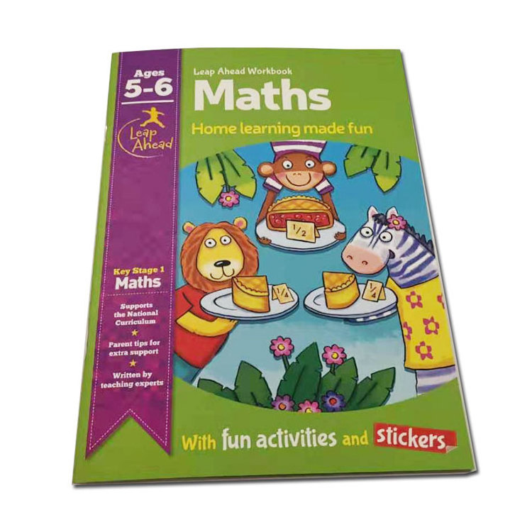 Fun Activities Stickers Maths Book