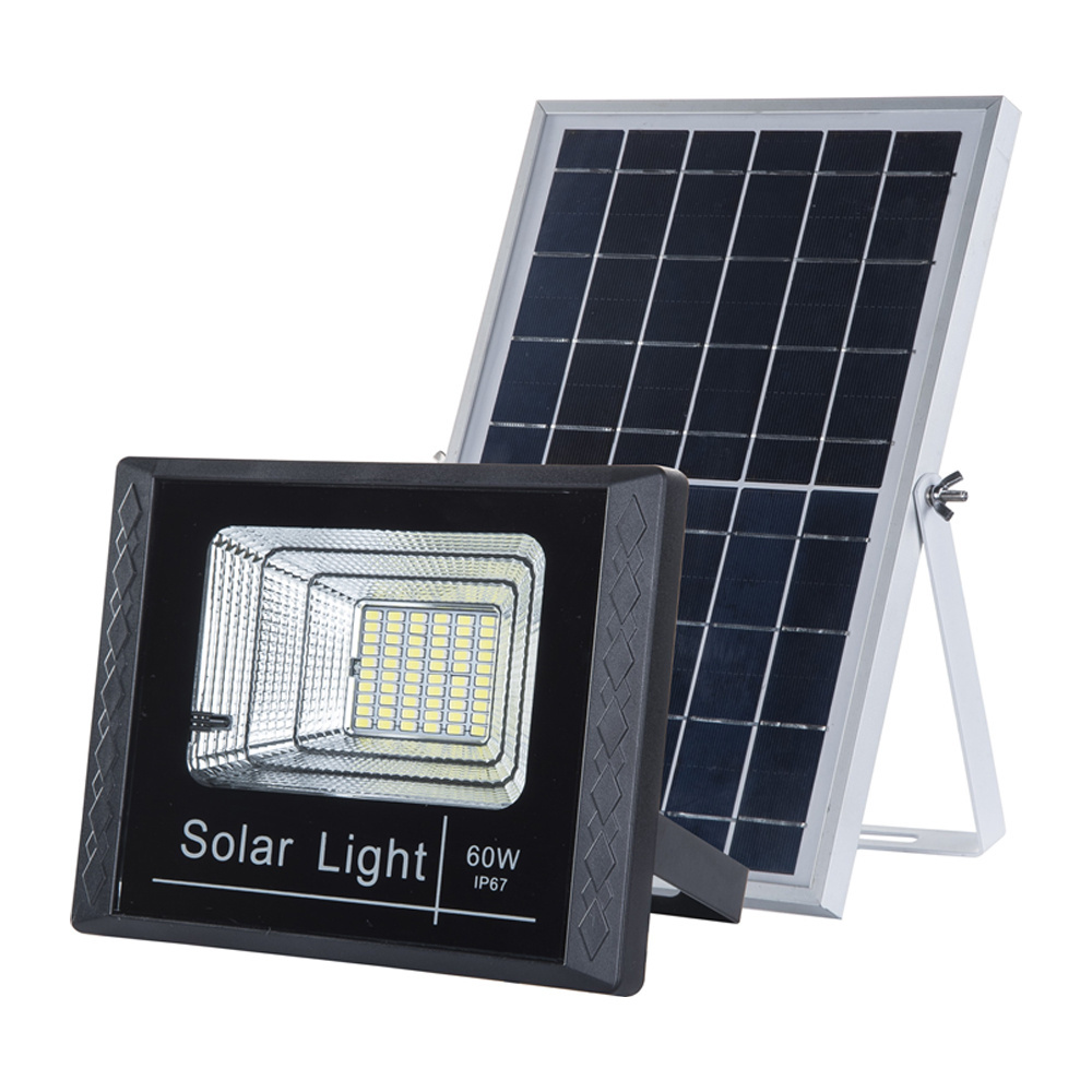 60w 100w 200w 300w 600w Led Solar Floodlight  Remote Control  Solar Flood Lights