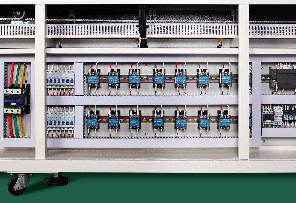 small size 6 heating zones/computer control  reflow oven