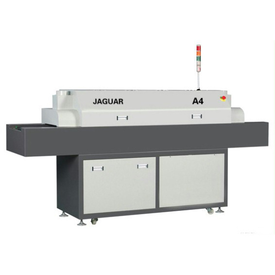 JAGUAR small size reflow oven with 4 heating zones