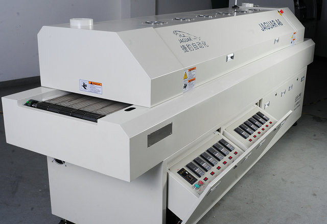 high quality hot air small A Series reflow oven for pcb