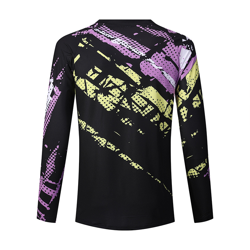 Custom made motocross jersey, mountain bike DH long jersey, custom design blank bmx jersey