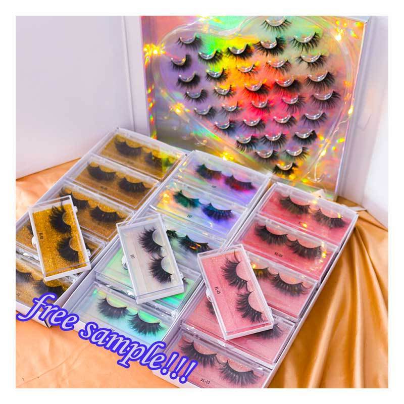 25mm mink eyelash vendor packaging box candy lashbox packaging mini luggage suitcase