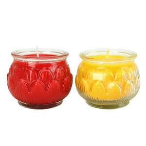 Hot Selling 24-hours Butter Lamp Lotus Candle Votive Candle Ghee Candle